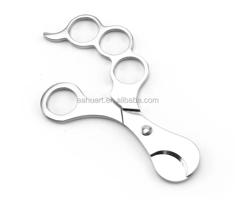 Latest Cigar Scissors Cigarette Knife Portable Hand Tobacco Cutter Metal  Smoking Accessories Stainless Steel Cigar Cutter
