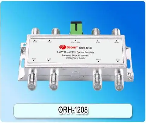 CATV 8 way optical receiver ftth optical node