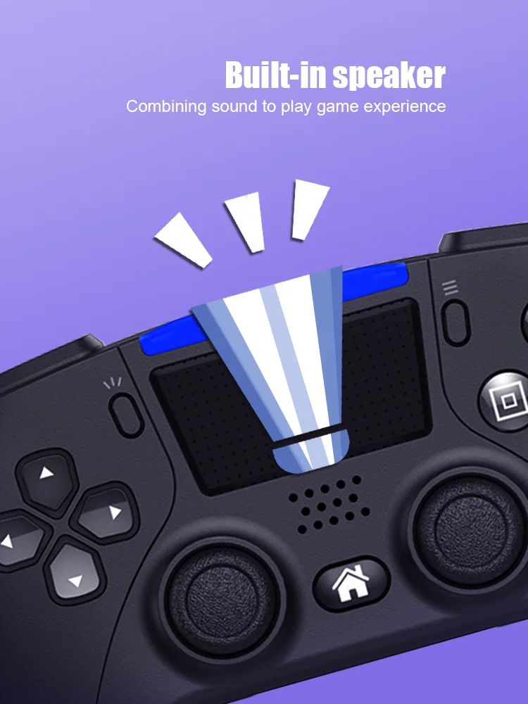 Data Frog Wireless PS4 Controller Multi-Function Gamepad