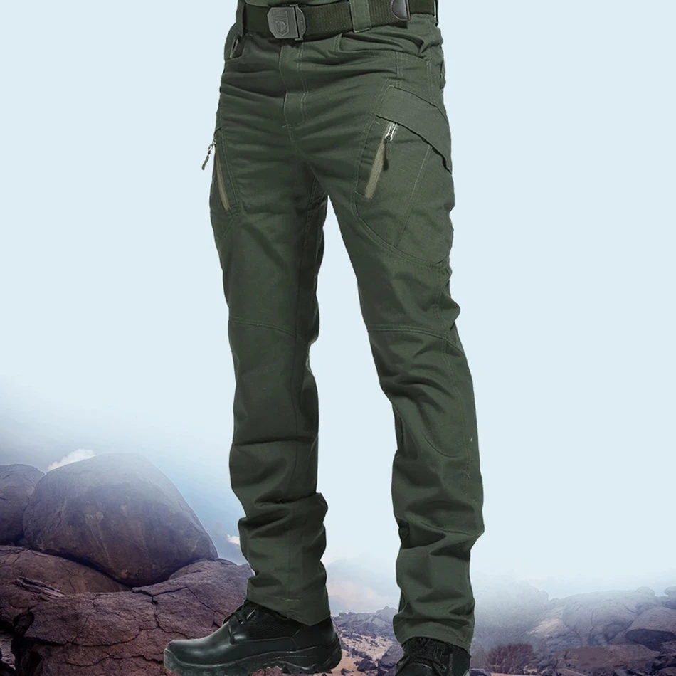 New Mens Tactical Pants Multiple Pocket 