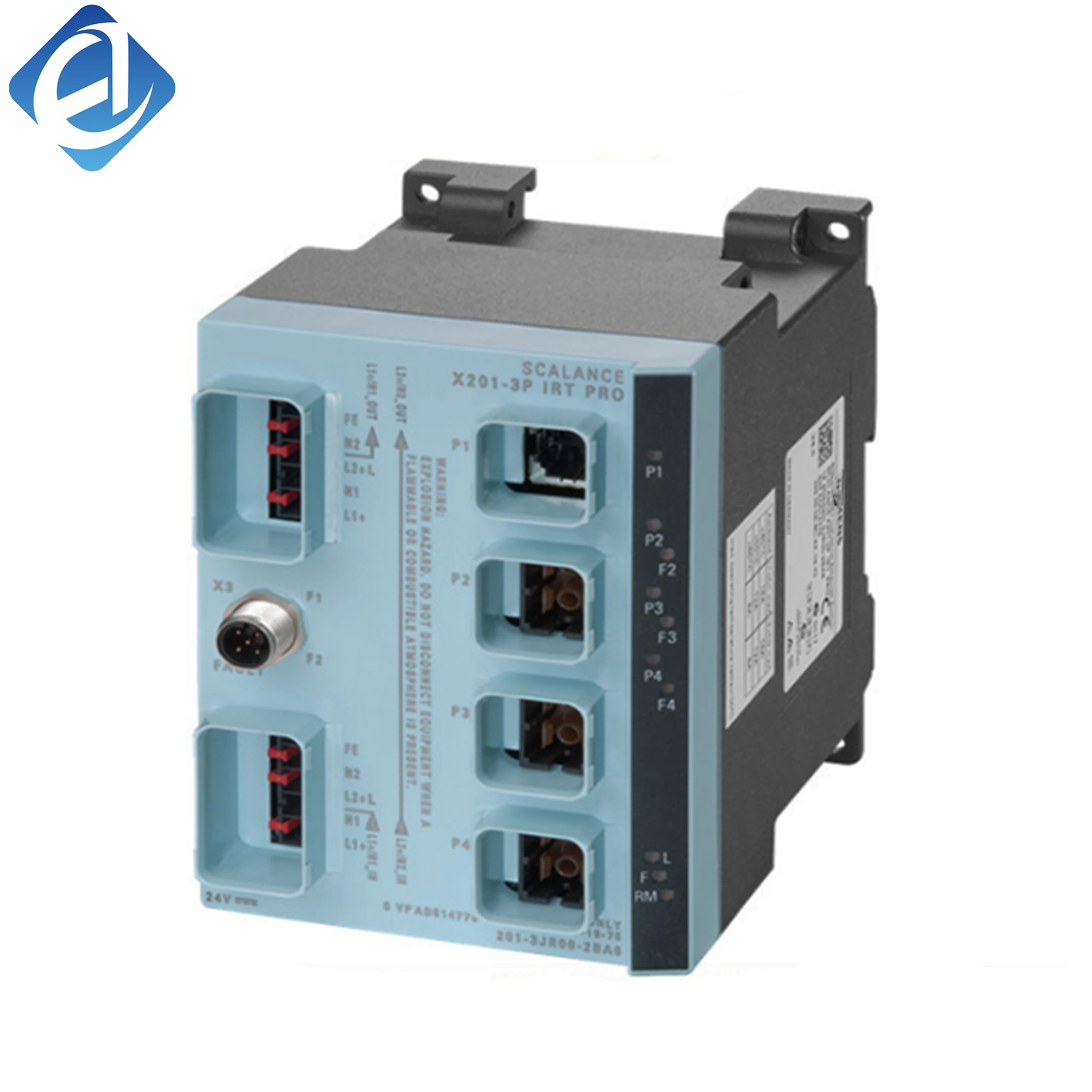 New Original 6GK5201-3JR00-2BA6 managed industrial Ethernet switch for Siemens SCALANCE series. Features fast data transmission, redundant ring network support, and robust anti-interference design. 