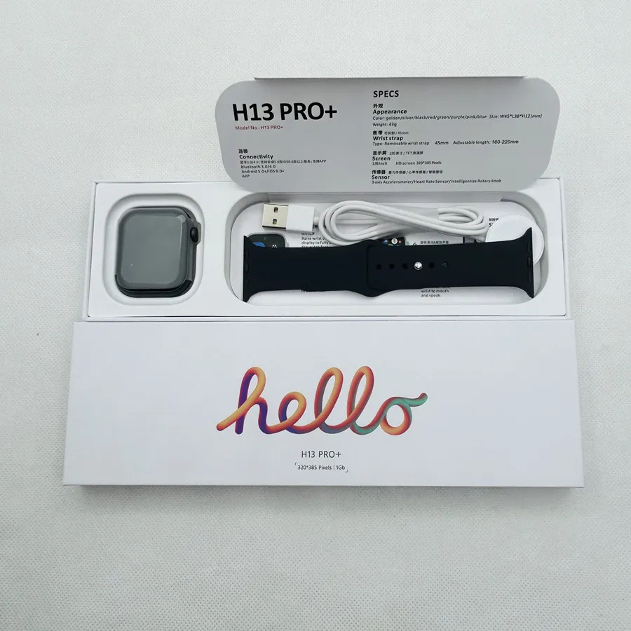 H13 Pro Smart Watch 1gb Rom Series 9 Reloj H13 Ultra + H13 Ultra Plus ...