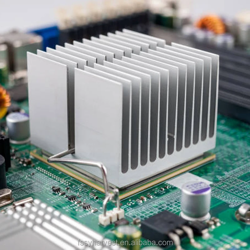 6063 T5 High Power Led Street Light Heat Sinks Anodizing Cnc Milling