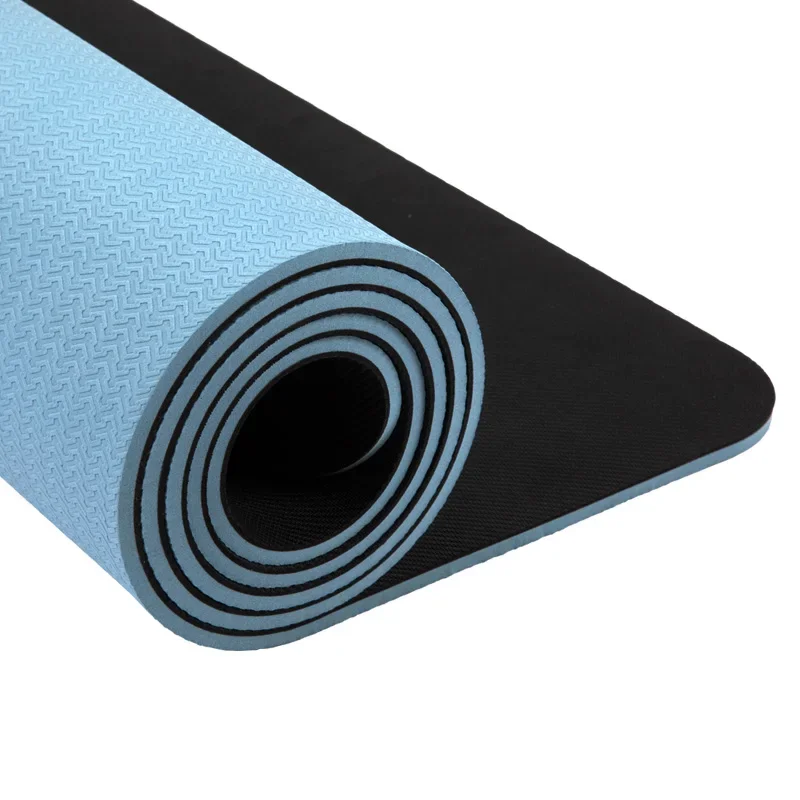 Custom 5mm Eco Friendly Anti Slip Pilates Natural Rubber Tpe Yoga Mat