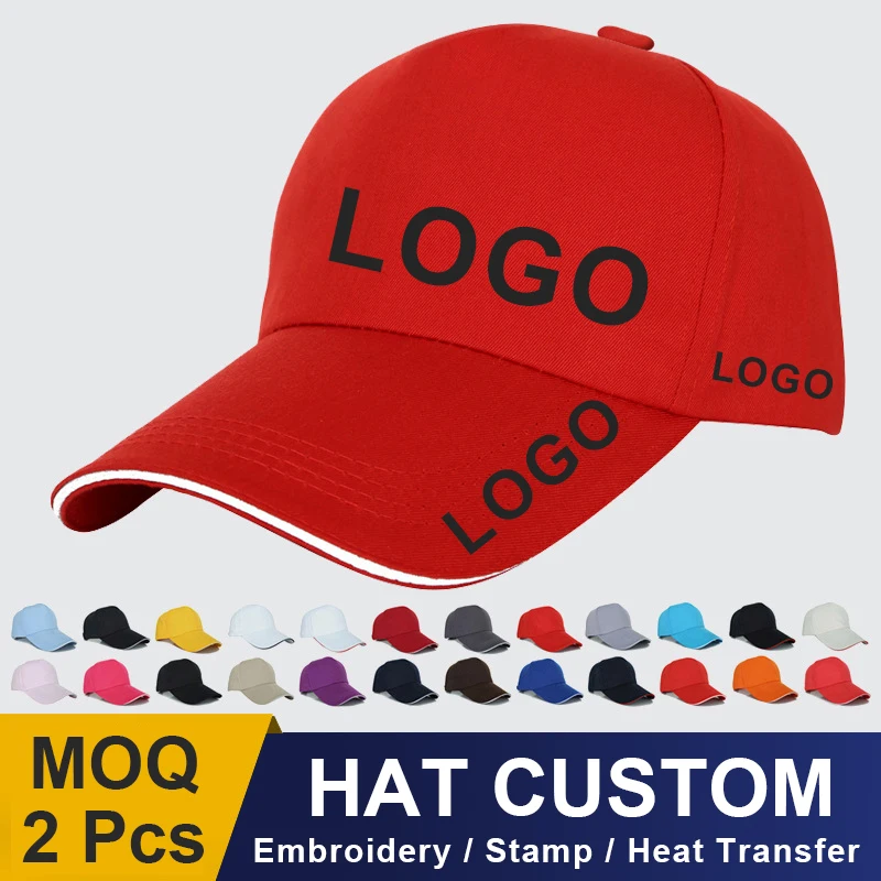 Custom Wholesale Hats Caps Logo Mens And La Hat Plain Women Sports