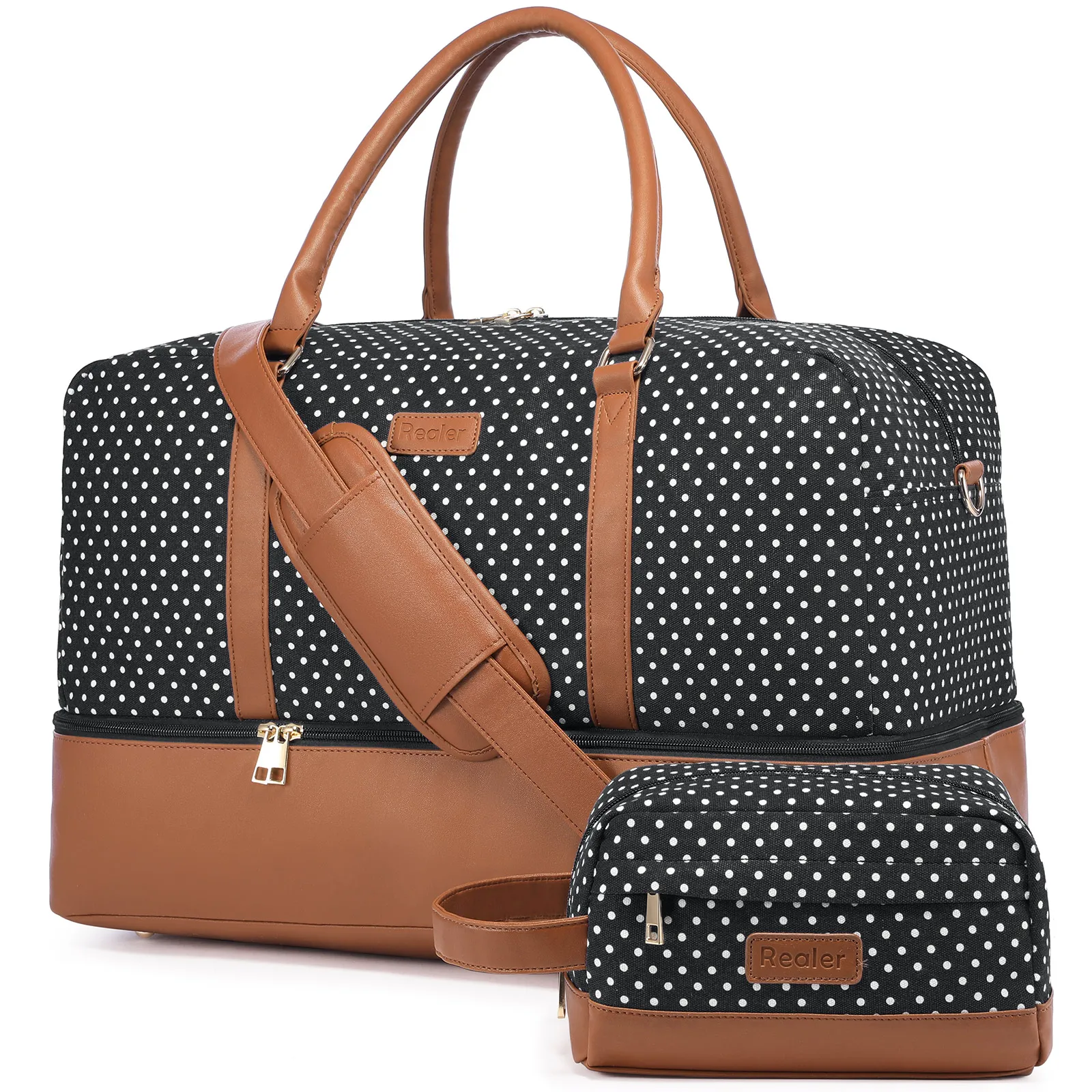 Large Round Waterproof Travel Duffel Bag Unisex Fashion