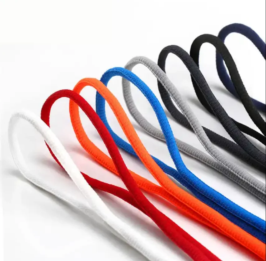 Printed Oval Shoe Laces Multiple Colour Half Round Athletic ShoeLaces for Sport/Running Shoes Shoe Strings