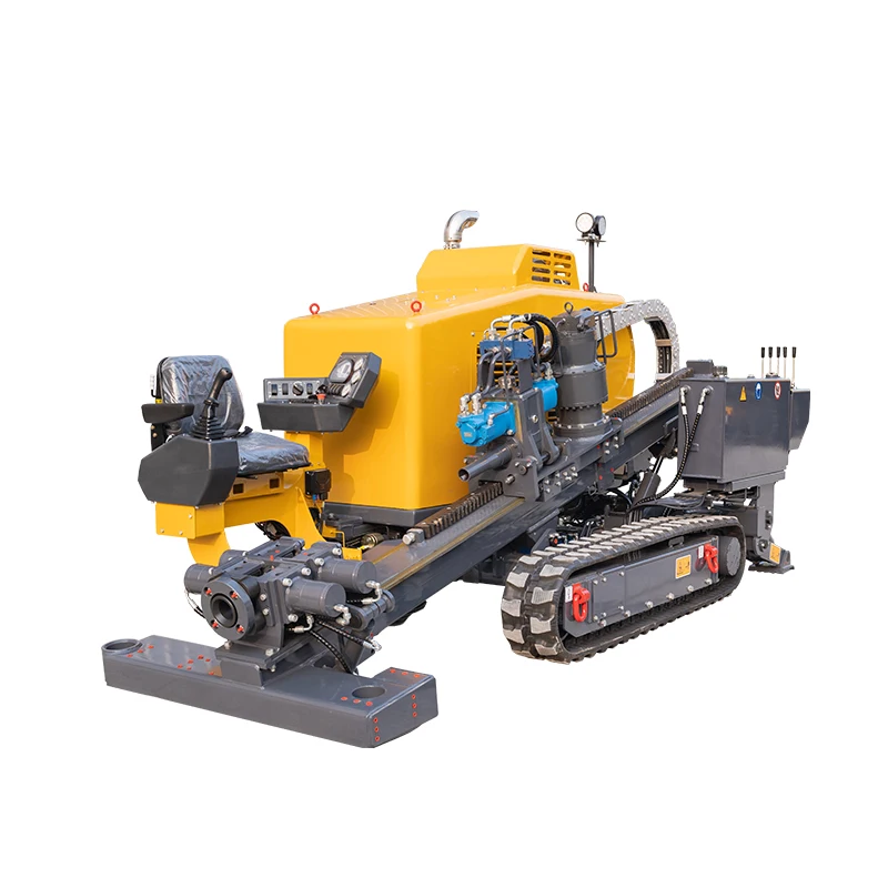 Hengwang 2025 Portable Horizontal Directional Drill Machine 81KW Small Rig 1200mm Drilling Diameter Featuring Pump Motor Core