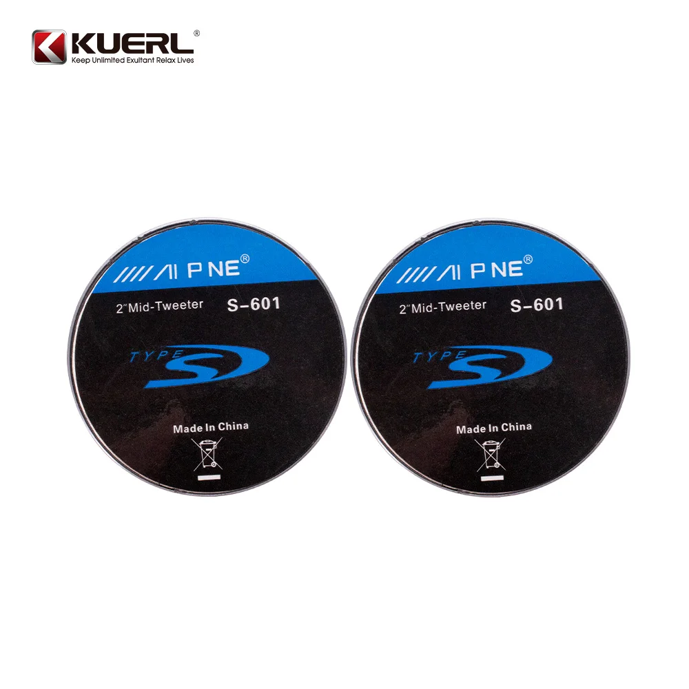 Car Audio Modified Mid-range Speaker 2 Inch 60mm Silk Film Center Mid-range Speaker
