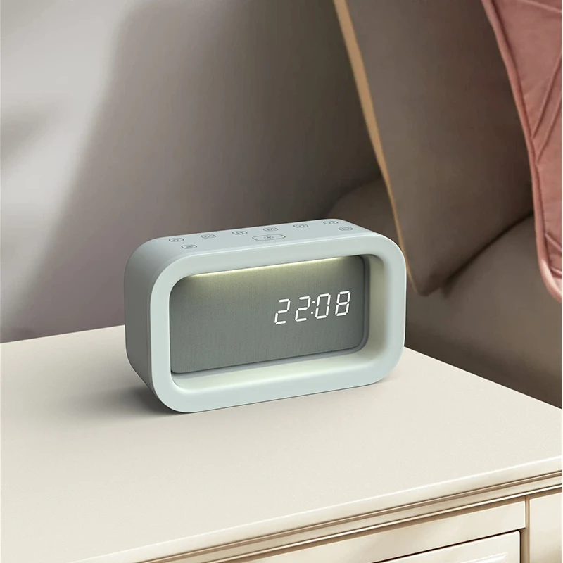 New Arrival Multifunction Baby Noise Machine Soothing White Noise Speaker Portable White Noise Machine Baby with Alarm Clock
