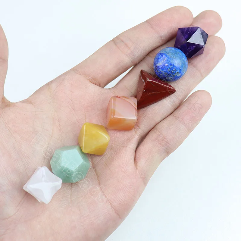 SUNNYCLUE 1 Scatola 30 Pezzi 15 Colori Lacrima Pietra Preziosa Ciondoli Energia Naturale Guarigione Cristallo Mista Colorati Chakra Perline Occhio