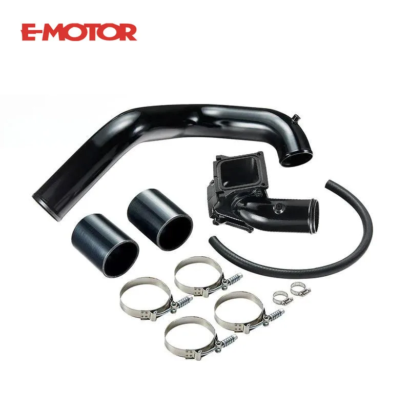 3" Intercooler Pipe + Ybridge Kit For 20062010 Gm 6.6l Lbz/lmm