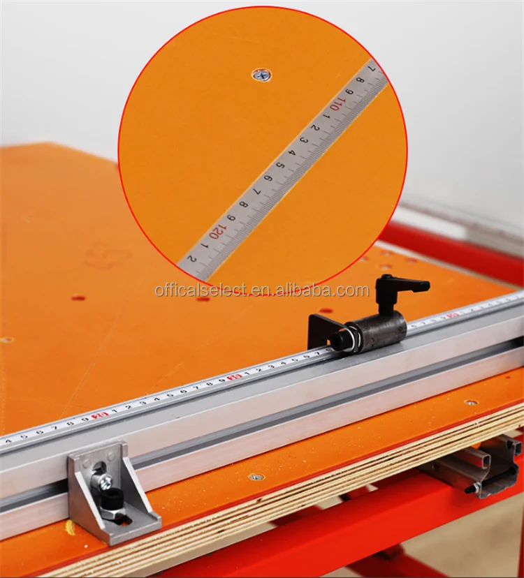 dust-free for woodworking cutting board sliding table saw portable stainless steel sliding table saw