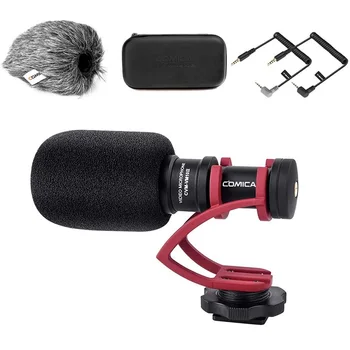 COMICA CVM-VM10 II Micro Cardioid Condenser Shotgun Video Microphone for Smartphone/ Samsung/ Hua Wei/ Go Pro/ Micro Camera Sony detail image