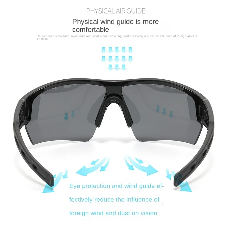 Gafas de sol deportivas para hombre y mujer, lentes de sol para deportes al aire libre, pesca, bicicleta, correr, escalada, venta al por mayor, novedad de 2022