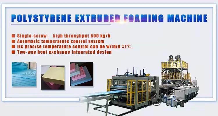 Extruded Polystyrene Co2 Foam Xps Insulation Board Extrusion Foaming ...