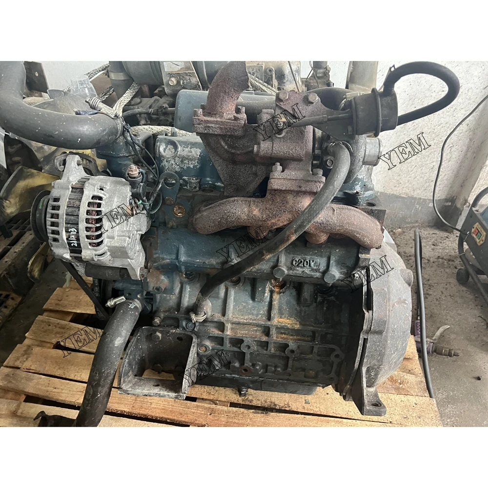 For Kubota V2003-IDI-T Complete Engine Assembly Used 2500RPM 39.5KW 3