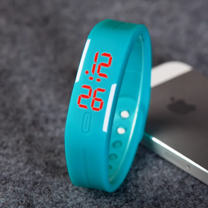 2025 Cheap Items Promotional Watch Gift Silicone LED Sports Watch