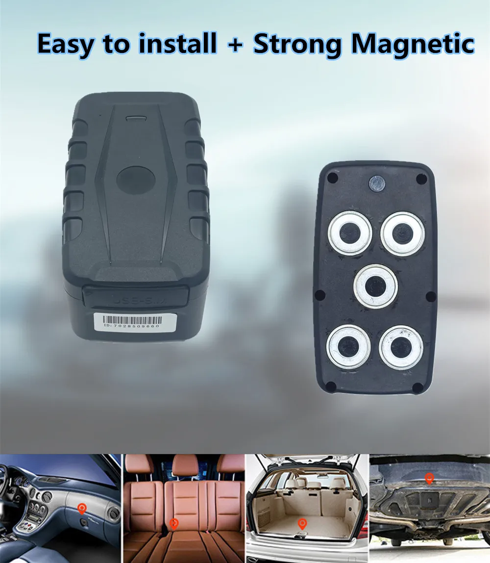 20000mAh Global GPS Locator Tracking Magnet Device Waterproof  Mini 4G Magnetic GPS Tracker