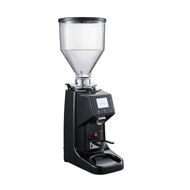 Professional Ceramic Blade Coffee Grinder Small Electric Aluminum Housing Easy Operation for Beans for Outdoor Car Use