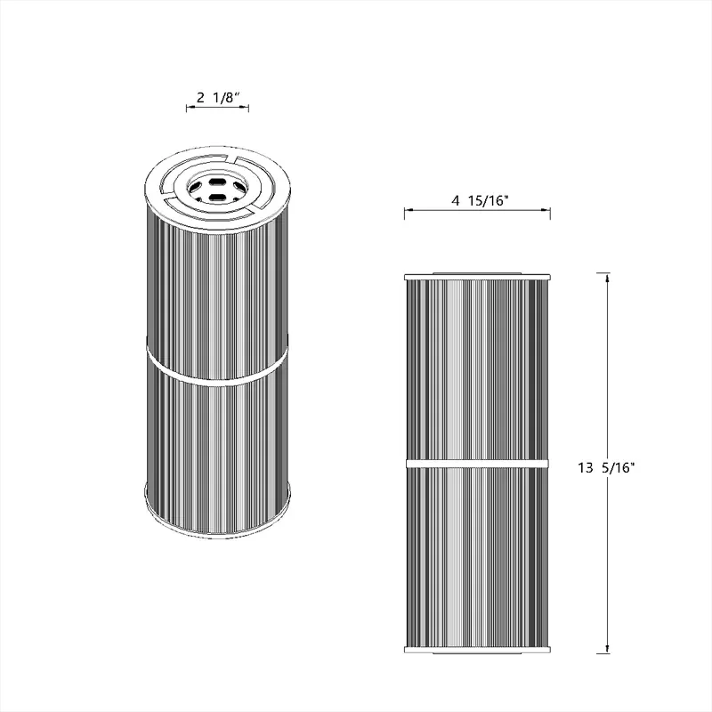 Replacement for Spa Filter PRB50-IN Unicel C-4950 Filbur FC-2390  373045  03FIL1600, 17-2380  for Jacuzzi J200 Series Filter.
