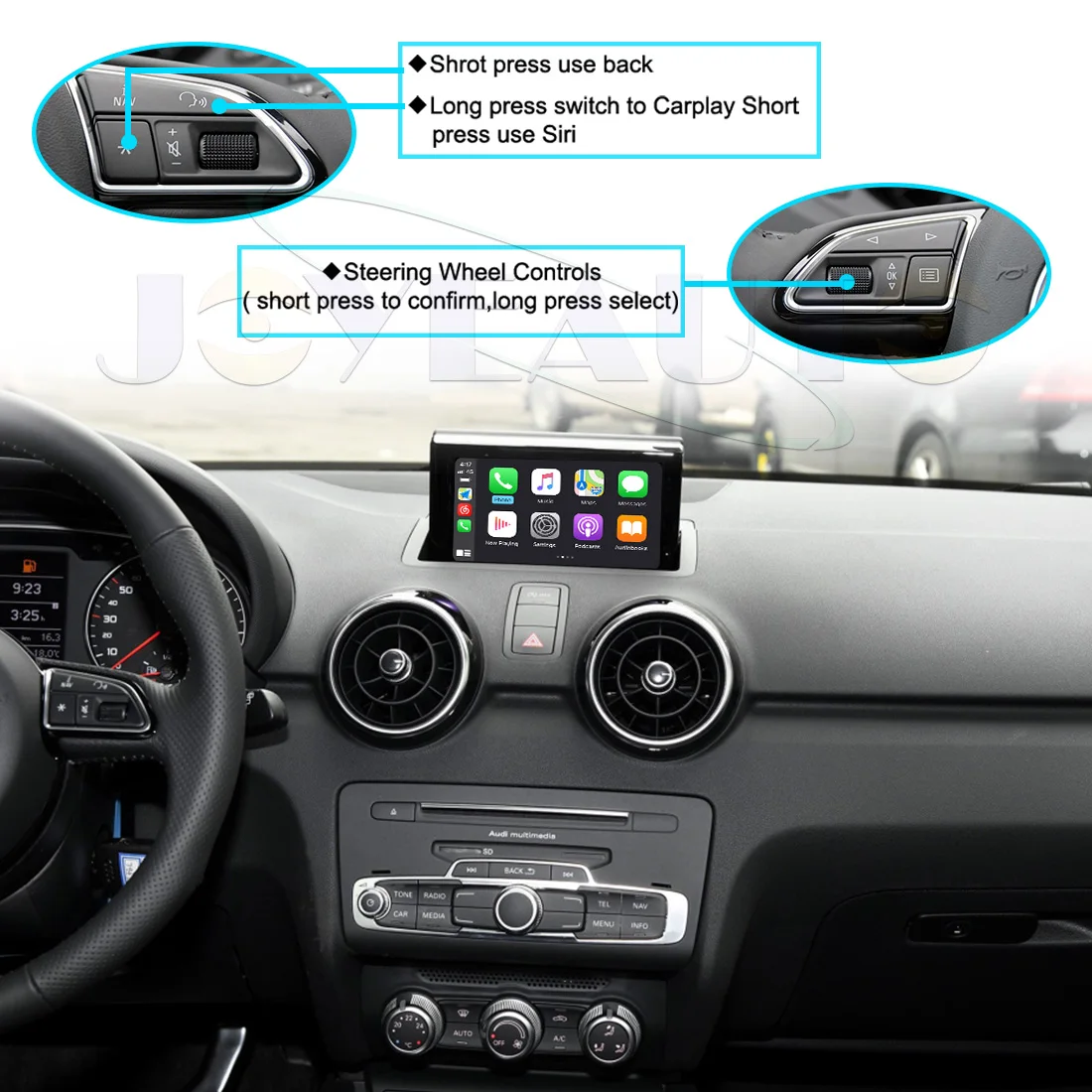 Joyeauto Wireless Carplay Kit for Audi A1 Q3 MMI 2G/3G Joyeauto Wireless Carplay Kit for Audi A1 Q3 MMI 2G/3G