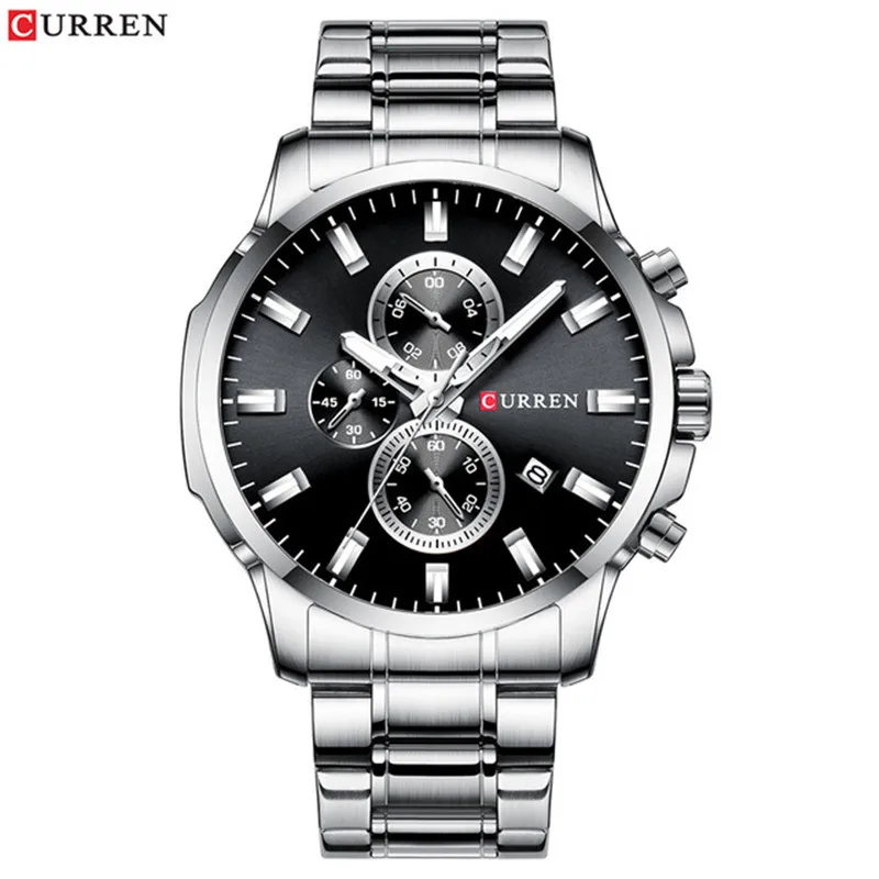 Curren 8348 Men's Watch - High Quality Japan Quartz Movement