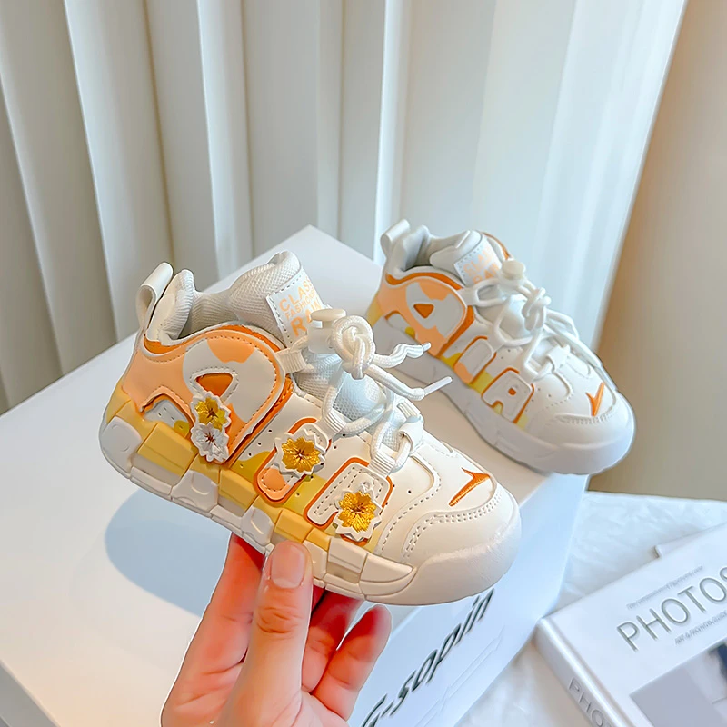 2023 Детские сетчатые дышащие кроссовки для