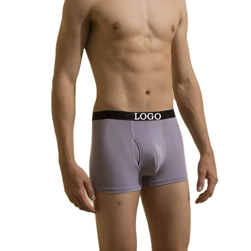 Men's Custom Micro Modal Breathable Cotton Briefs Colourful Mid-Rise Knitted Fabric