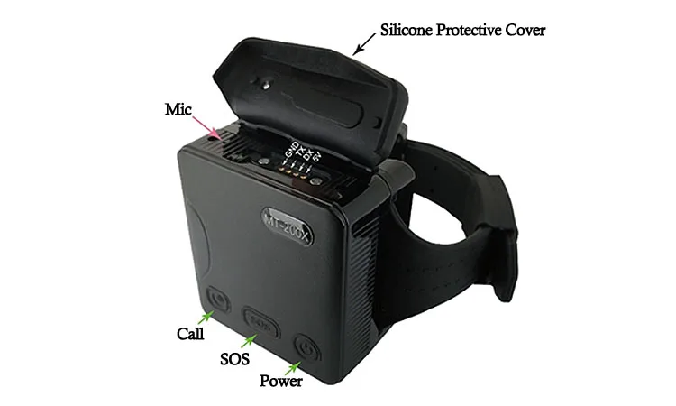 Megastek 4G GPS Ankle Bracelet Tracker for Prisoner with Key Lock Support High Waterproof Level and Two Way Talk