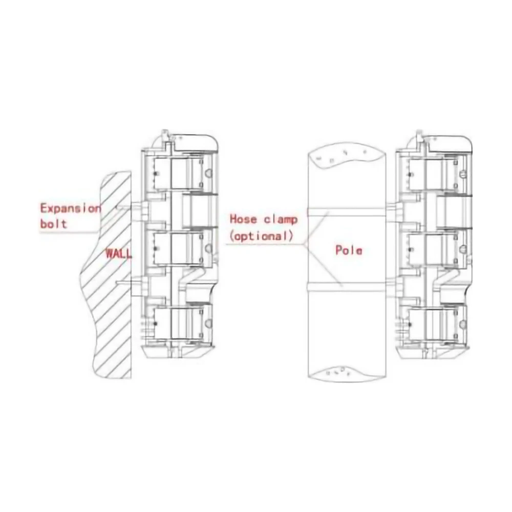 Modular Fiber Optic Distribution Box IP67 Waterproof Fiber Optic Splice Joint Box