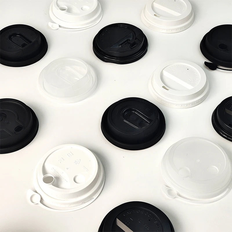 Pet Plastic Cup Lid Cover All Clear 89 93 95 98mm Drinking Cup Lid With