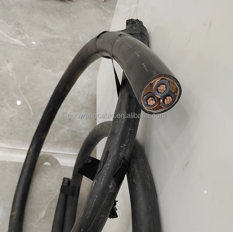 JIS C 3606 CVT CV 250sq 22sq 38sq 60sq 3 Core 6600V Copper Power Cable