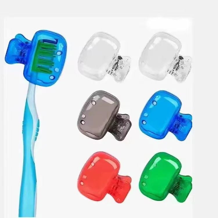 Portable Toothbrush Head Cover Case Storage Box Toothbrush Protector Cap for Home and Outdoor