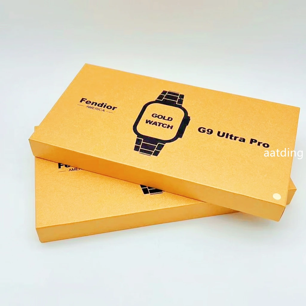 G9 Ultra Pro Series 8 Smart Watch Fendior American Gold Edition