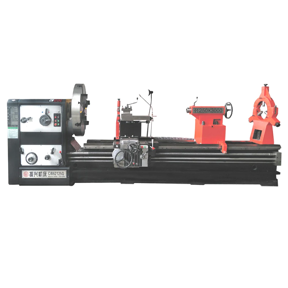 High Precision Manual Metal Lathe CW 6180/6280, CE Certified, 0.01