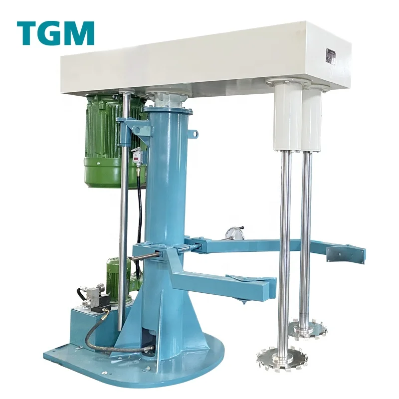 TGM Dispersion Machine/High speed double shaft disperser for water based paint