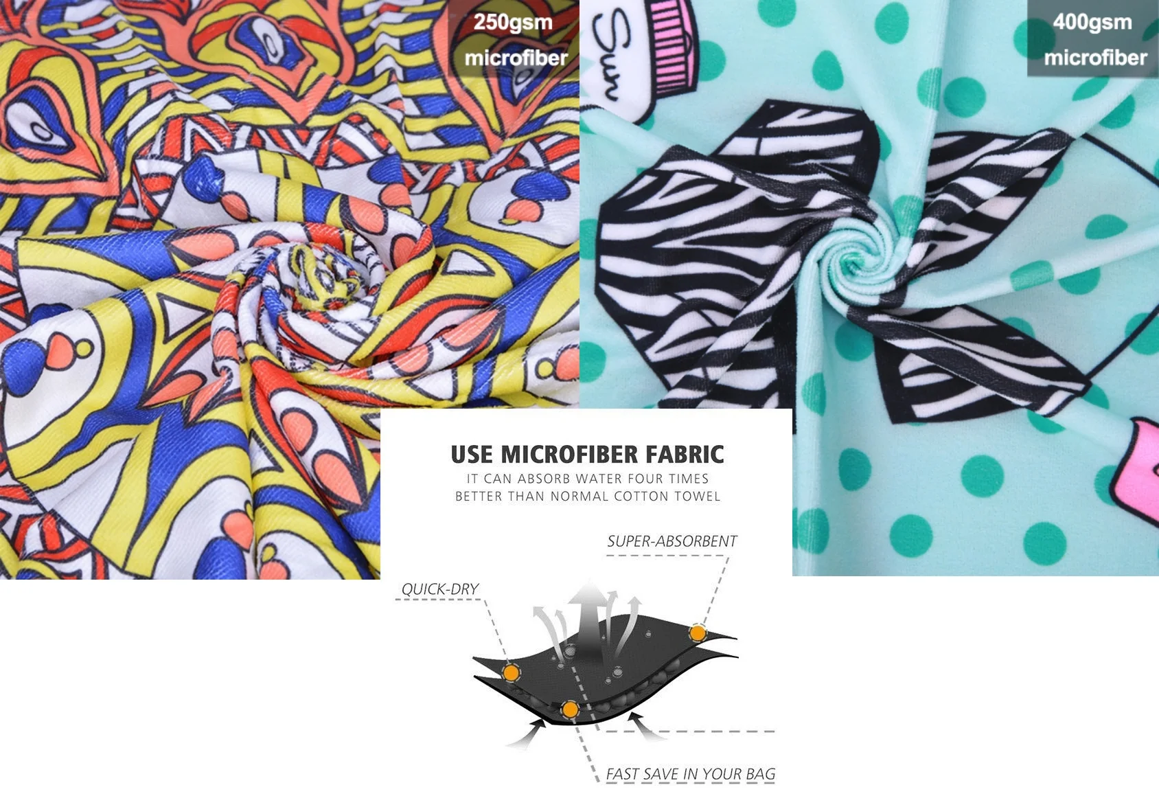 logo beach towels