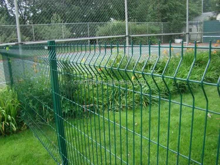 3d fence curvy wire mesh fence powder coated 3d curved welded wire mesh fence panel for garden manufacture