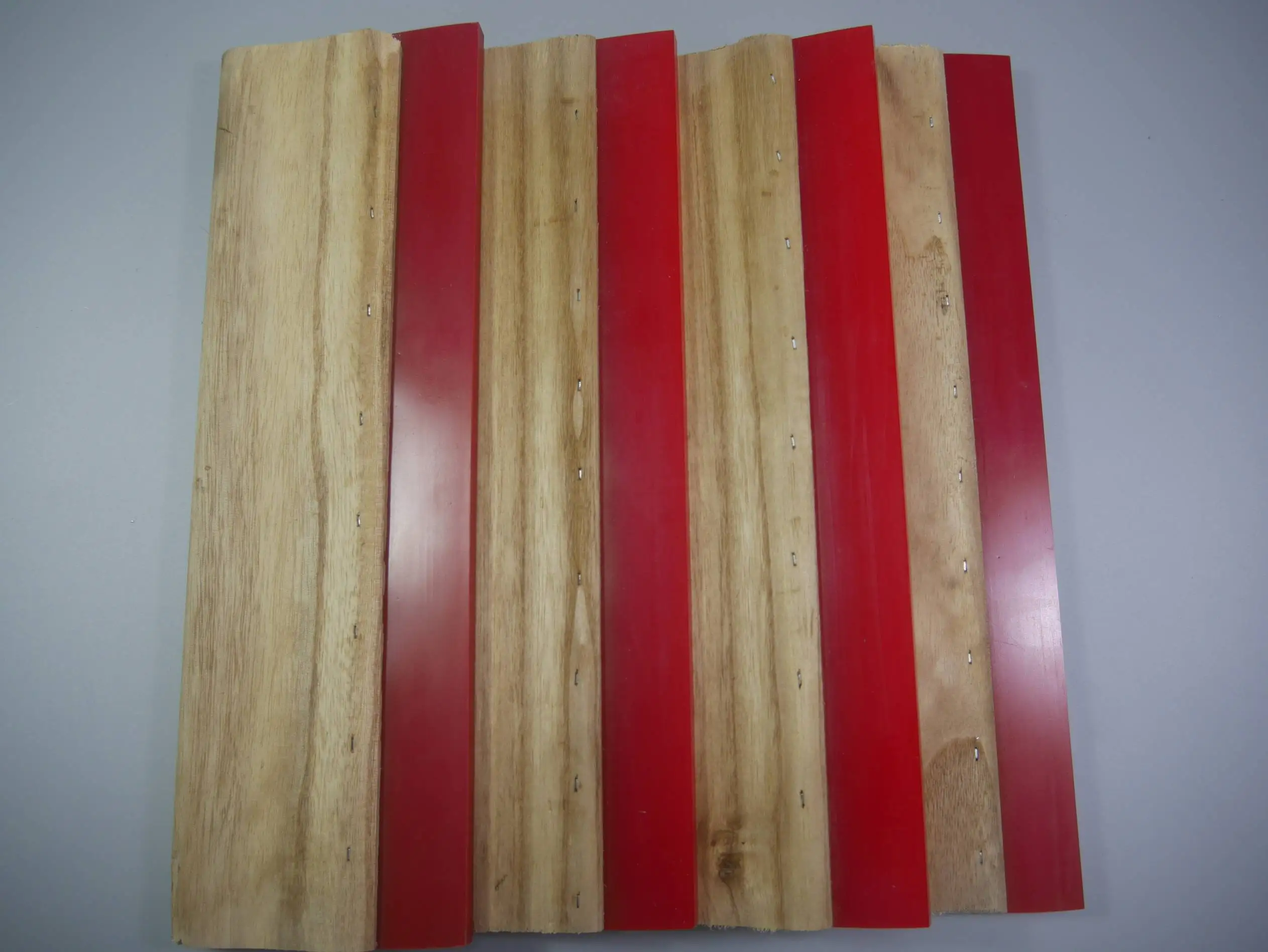 Custom Cut Wooden Squeegee - 90 Duro