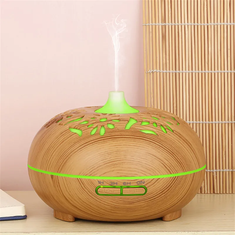 Minigo Scent Diffuser Machine Humidificador Defuser Timer Function Difuser with Seven Led Lights