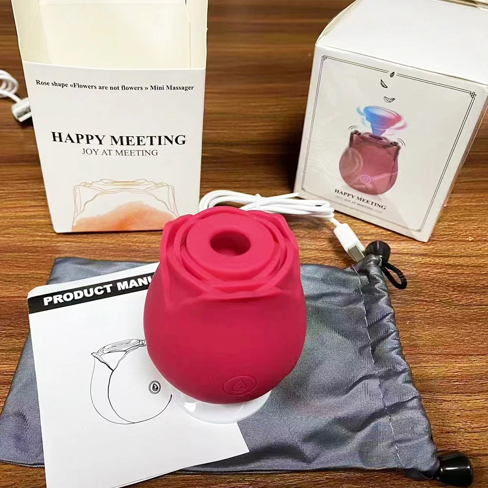 Girlspower Red Rose Vibrator