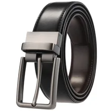 Factory Wholesale OEM Pin Buckle Belt Business Genuine Leather Belts for Jeans