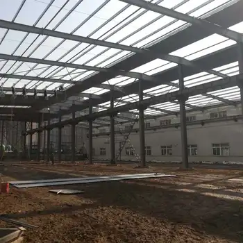 Pre-engineered Building Manufacturer Steel Fabricated Workshop and Warehouse PEB Structure Building