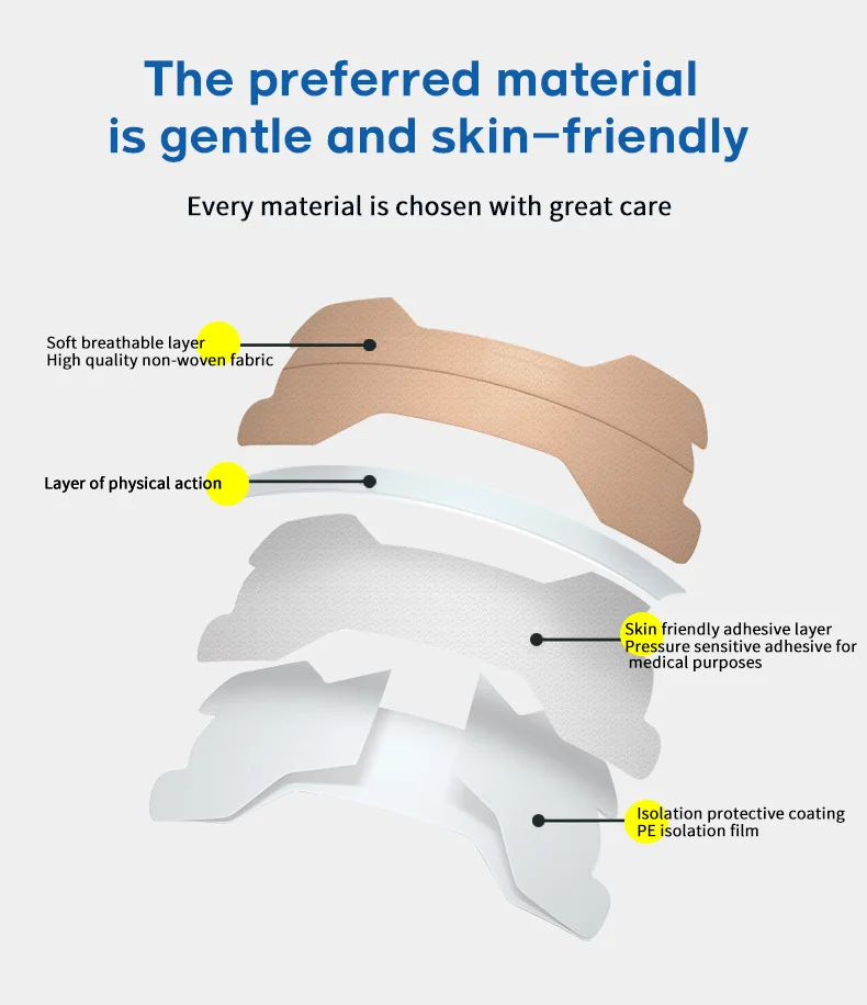 Factory Price Natural Ingredients Anti Snoring Strip Sleep Aid Natural