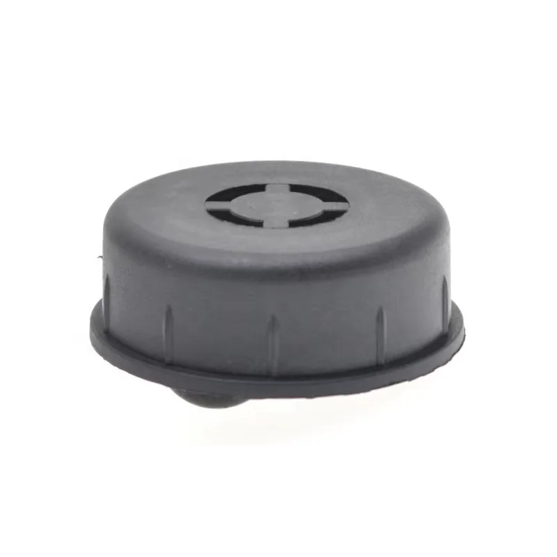 Черное пластиковое круглое покрытие 2023 фабрики Guangdong диаметр 48 мм 17 вставленные скрытые мебельные