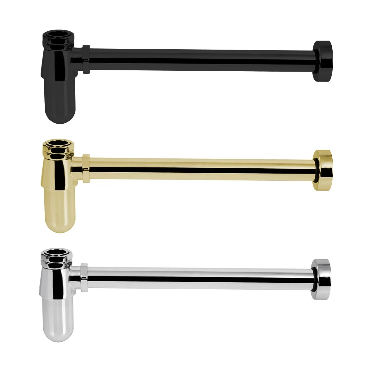 Traditional Bottle Trap with Wall Extension supplier
