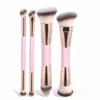 4pcs pink brush set