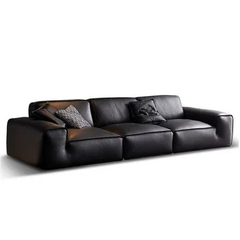 Contemporary Luxury Living Room Sofa Leather Couch Cet Living Room Sofa