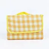 Treillis jaune et blanc